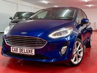 Gebraucht Ford Fiesta Titanium 101 PS (74 kW) 2018 Indicblau metallic Kleinwagen