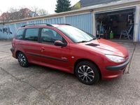 gebraucht Peugeot 206 SW Kombi, TÜV neu.