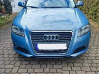 Gebraucht Audi A3 Attraction 125 PS (91 kW) 2010 Blau Kleinwagen