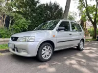 Gebraucht Mazda Demio 75 PS (55 kW) 2002 Silber Kleinwagen