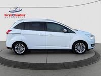 Gebraucht Ford Grand C-Max Titanium 125 PS (91 kW) 2017 Weiß Van / Kleinbus