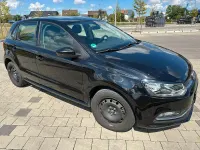 Gebraucht VW Polo Comfortline 90 PS (66 kW) 2015 Schwarz Kleinwagen