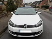 Gebraucht VW Golf Cabriolet 105 PS (77 kW) 2014 Weiß Cabrio