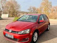 Gebraucht VW Golf VII LOUNGE 150 PS (110 kW) 2015 Rot Kleinwagen