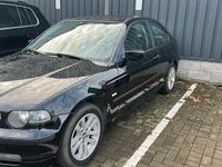 Gebraucht BMW 316 Compact 115 PS (84 kW) 2003 Schwarz Kleinwagen