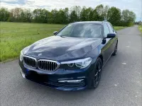 Gebraucht BMW 520 190 PS (139 kW) 2017 Blau Kombi
