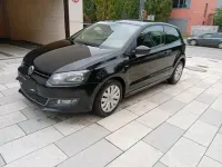Gebraucht VW Polo Match 90 PS (66 kW) 2012 Schwarz Kleinwagen