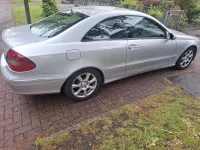 Gebraucht Mercedes CLK220 Avantgarde 150 PS (110 kW) 2007 Silber Coupé