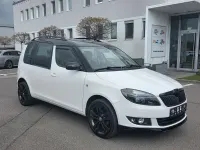 Gebraucht Skoda Roomster Noire 86 PS (63 kW) 2014 Weiß Van / Kleinbus