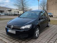 Gebraucht VW Golf VI 80 PS (58 kW) 2009 Schwarz Kleinwagen