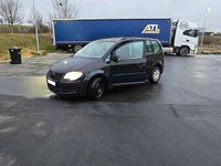 Gebraucht VW Touran Trendline 105 PS (77 kW) 2007 Schwarz Van / Kleinbus