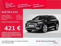Gebraucht Audi Q4 e-tron S-Line 250 kW (340 PS) 2024 Mythosschwarz metallic SUV