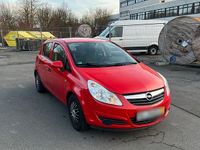Gebraucht Opel Corsa 77 PS (56 kW) 2010 Rot Kleinwagen