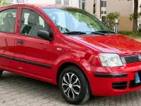 Usata Fiat Panda 2009 Rosso Utilitaria