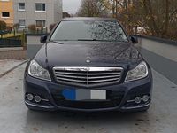 Gebraucht Mercedes C200 Elegance 184 PS (135 kW) 2012 Blau Limousine