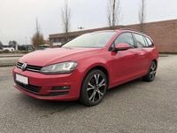 Gebraucht VW Golf VII GTD 110 PS (80 kW) 2015 Rot Limousine