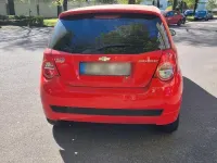 Używany Chevrolet Aveo LT 101 KM (74 kW) 2009 Czerwony Sedan/Limuzyna