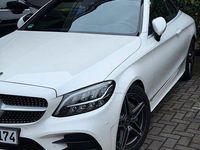 Gebraucht Mercedes C180 156 PS (114 kW) 2021 Weiß Cabrio