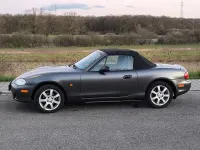 Gebraucht Mazda MX5 110 PS (80 kW) 2004 Schwarz Cabrio