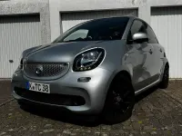 Używany Smart ForFour Prime 71 KM (52 kW) 2014 Srebrny Hatchback