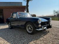 Second-hand MG Midget 66 CP (48 kW) 1972 Albastru Cabrio