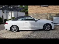 Gebraucht Mercedes E220 AMG line 194 PS (142 kW) 2018 Weiß Cabrio
