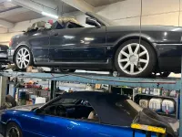 Gebraucht Audi 80 133 PS (97 kW) 1992 Blau Cabrio