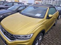 Gebraucht VW T-Roc Cabriolet Style 110 PS (80 kW) 2021 Gelb Cabrio