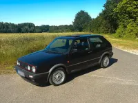 Gebraucht VW Golf II GTI 129 PS (94 kW) 1990 Schwarz Kleinwagen