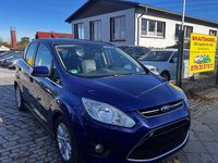 Gebraucht Ford C-MAX Titanium 125 PS (91 kW) 2014 Blau Van / Kleinbus