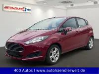 Gebraucht Ford Fiesta Titanium 101 PS (74 kW) 2013 Rot Kleinwagen