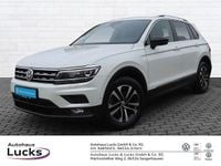Gebraucht VW Tiguan IQ Drive 150 PS (110 kW) 2020 Oryxweiß perlmutteffekt (metallic) SUV