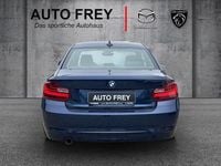 Gebraucht BMW 220 Sport Line 184 PS (135 kW) 2014 Blau Coupé