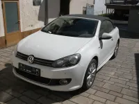 Gebraucht VW Golf Cabriolet 105 PS (77 kW) 2016 Weiß Cabrio