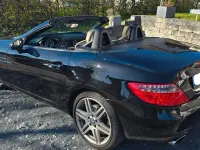 Second-hand Mercedes SLK200 184 CP (135 kW) 2013 Negru Cabrio