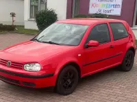 Brugt VW Golf III Basis 75 HK (55 kW) 1999 Rød Sedan