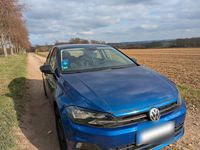 Gebraucht VW Polo Trendline 65 PS (47 kW) 2018 Blau Kleinwagen