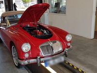 Second-hand MG MGA 80 CP (58 kW) 1961 Roșu Cabrio