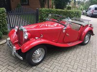 Gebraucht MG TD 54 PS (39 kW) 1953 Rot Cabrio