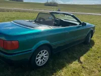 Gebraucht Audi Cabriolet 133 PS (97 kW) 1993 Grün Cabrio