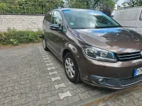 Gebraucht VW Touran Match 105 PS (77 kW) 2012 Beige Van / Kleinbus