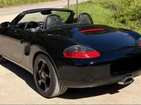 Gebraucht Porsche Boxster 220 PS (161 kW) 2000 Schwarz Cabrio