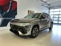 Gebraucht Hyundai Kona N Line 120 PS (88 kW) 2024 Silber SUV