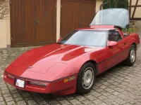 Gebraucht Corvette C4 243 PS (178 kW) 1986 Rot Coupé