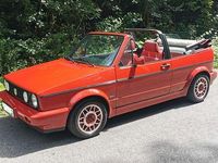 Gebraucht VW Golf Cabriolet 98 PS (72 kW) 1990 Rot Cabrio