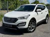 Gebraucht Hyundai Santa Fe Premium 197 PS (144 kW) 2016 Weiß SUV