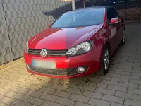 Second-hand VW Golf 105 CP (77 kW) 2011 Roșu Cabrio