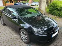 Gebraucht VW Golf 105 PS (77 kW) 2011 Schwarz Cabrio