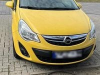 Gebraucht Opel Corsa Eco 100 PS (73 kW) 2011 Gelb Kleinwagen