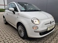 Gebraucht Fiat 500 Lounge 69 PS (50 kW) 2008 Weiß Kleinwagen